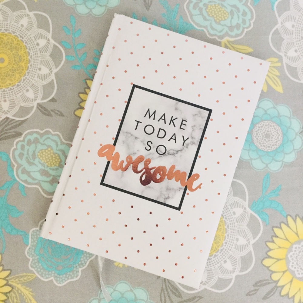 NWOT Studio MAKE TODAY SO AWESOME Journal/Notebook